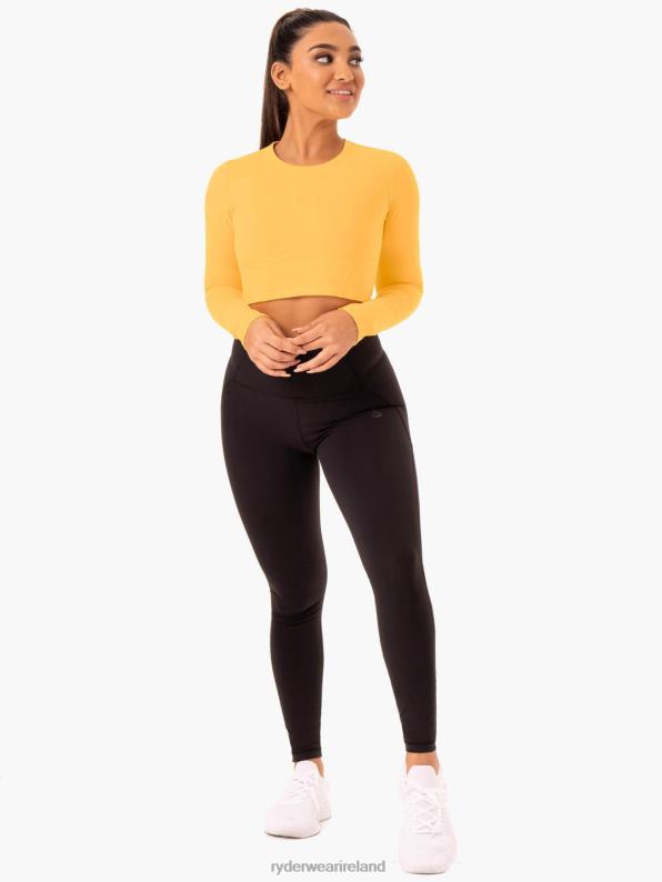 Ryderwear Sola Long Sleeve Top Mango Women Clothing 4Z2T1008