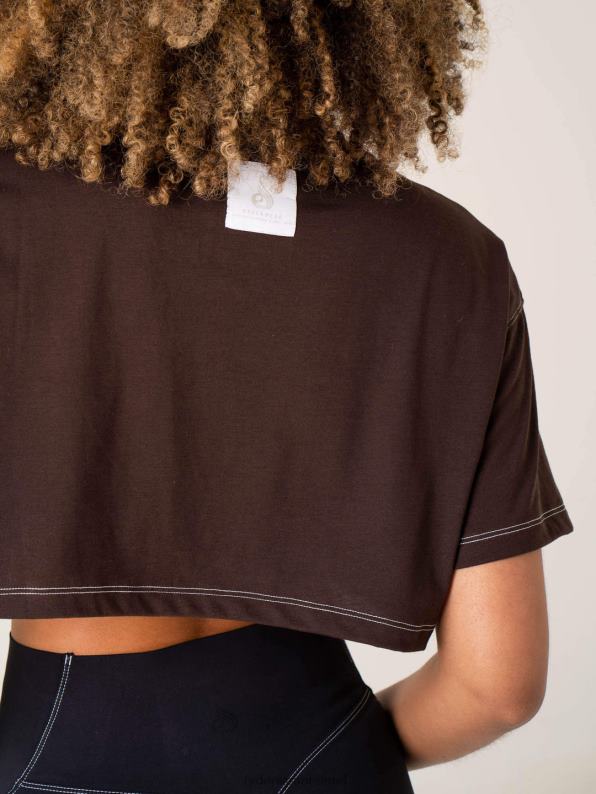 Ryderwear Stride Oversized Tee Chocolate Women Clothing 4Z2T763