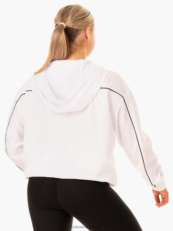 Ryderwear Ultimate Windbreaker White Women Clothing 4Z2T894