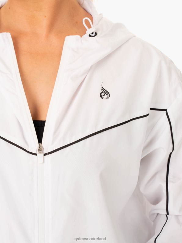 Ryderwear Ultimate Windbreaker White Women Clothing 4Z2T894