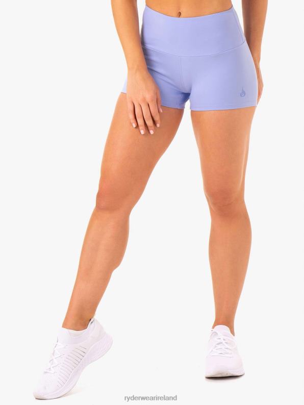 Ryderwear Adapt High Waisted Scrunch Shorts Lavender Women Clothing 4Z2T657