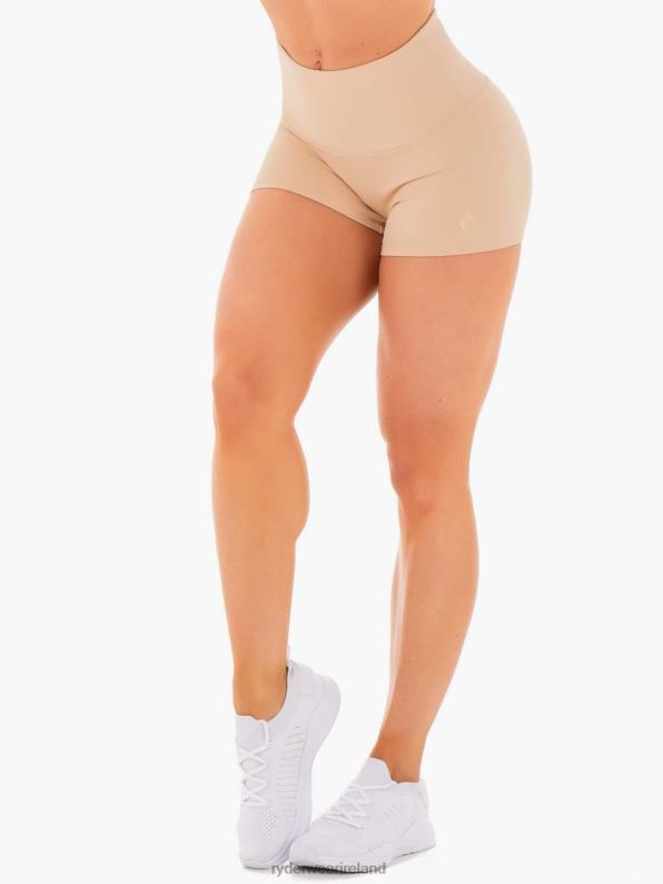 Ryderwear Adapt High Waisted Scrunch Shorts Nude Women Clothing 4Z2T695