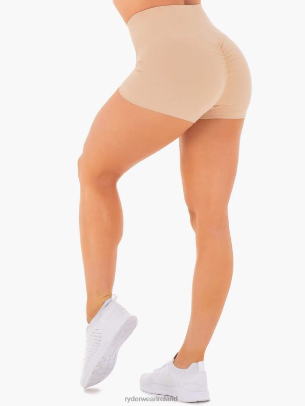 Ryderwear Adapt High Waisted Scrunch Shorts Nude Women Clothing 4Z2T695