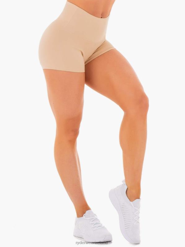 Ryderwear Adapt High Waisted Scrunch Shorts Nude Women Clothing 4Z2T695