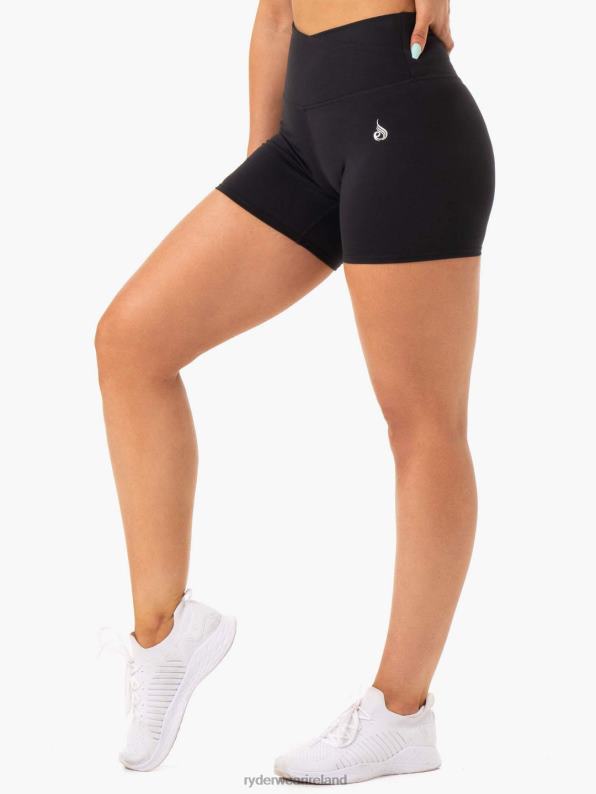 Ryderwear Amazon High Waisted Shorts Black Women Clothing 4Z2T662