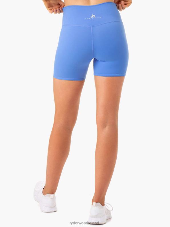 Ryderwear Amazon High Waisted Shorts Blue Women Clothing 4Z2T660