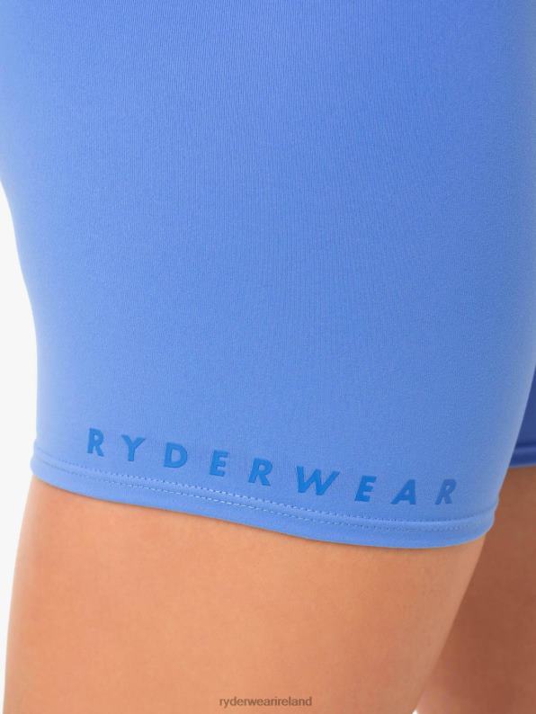 Ryderwear Amazon High Waisted Shorts Blue Women Clothing 4Z2T660