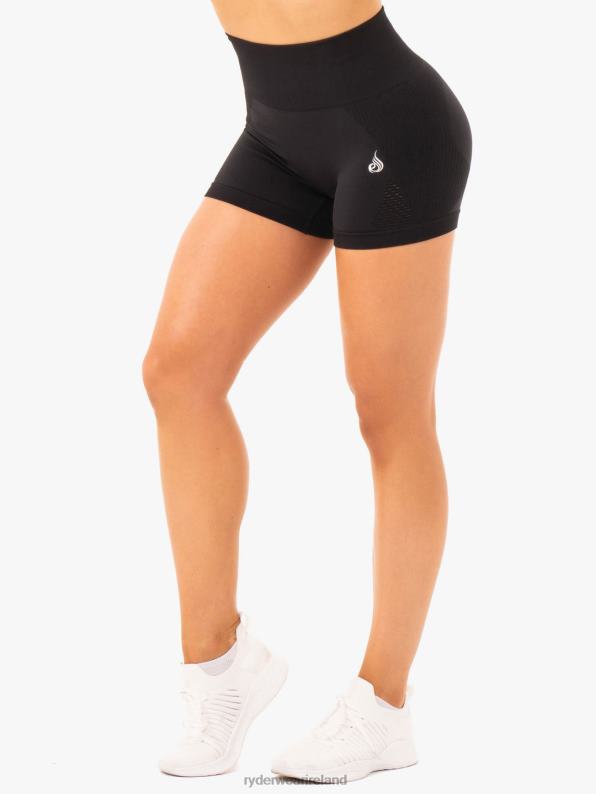 Ryderwear Electra Seamless Shorts Black Women Clothing 4Z2T733