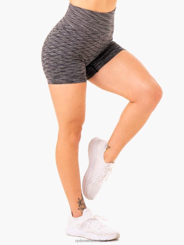 Ryderwear Evolve Seamless High Waisted Shorts Black Women Clothing 4Z2T642
