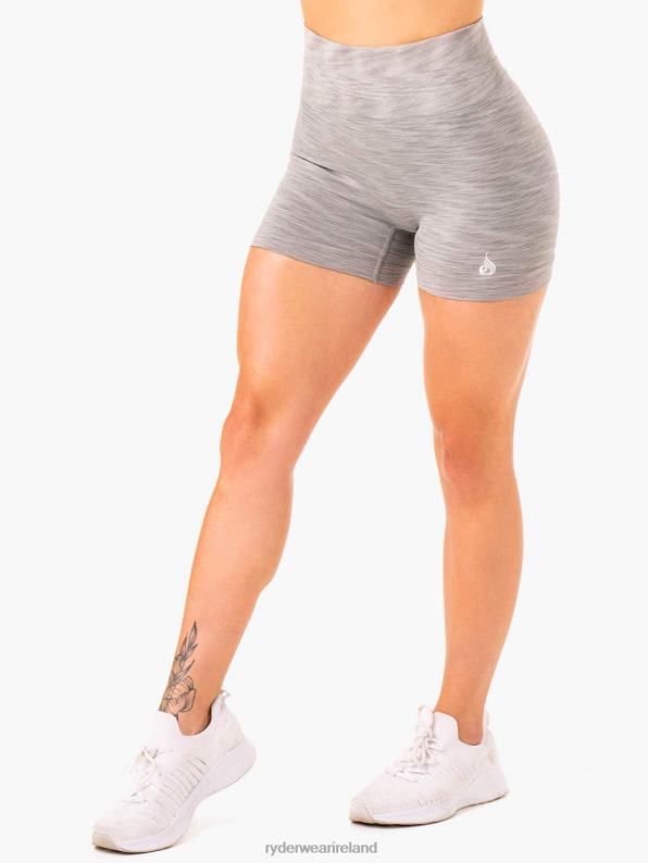 Ryderwear Evolve Seamless High Waisted Shorts Grey Women Clothing 4Z2T641