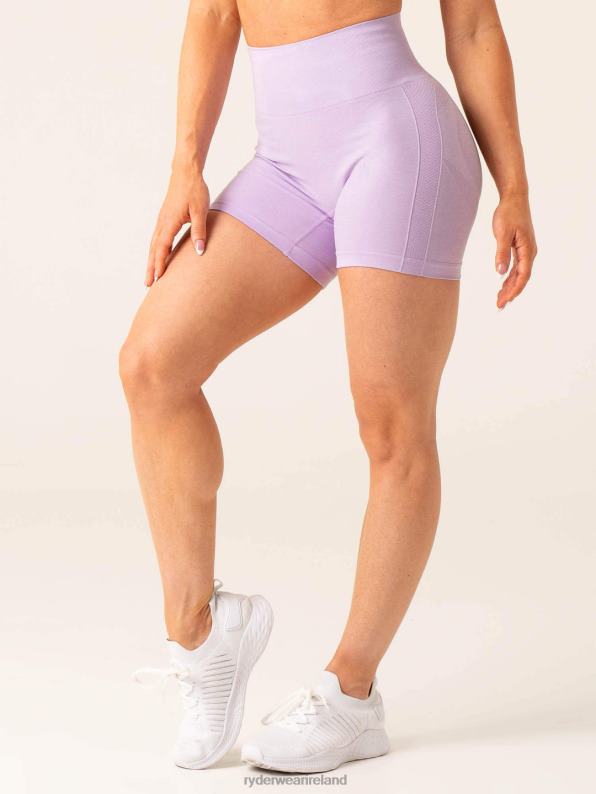 Ryderwear Evolve Seamless Shorts Lavender Marl Women Clothing 4Z2T572
