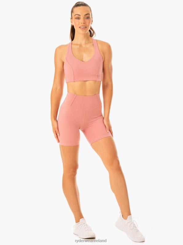 Ryderwear Form Scrunch Bum Shorts Dusty Pink Women Clothing 4Z2T604