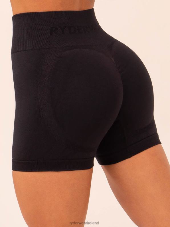 Ryderwear Lift Scrunch Seamless Shorts Black Women Clothing 4Z2T513