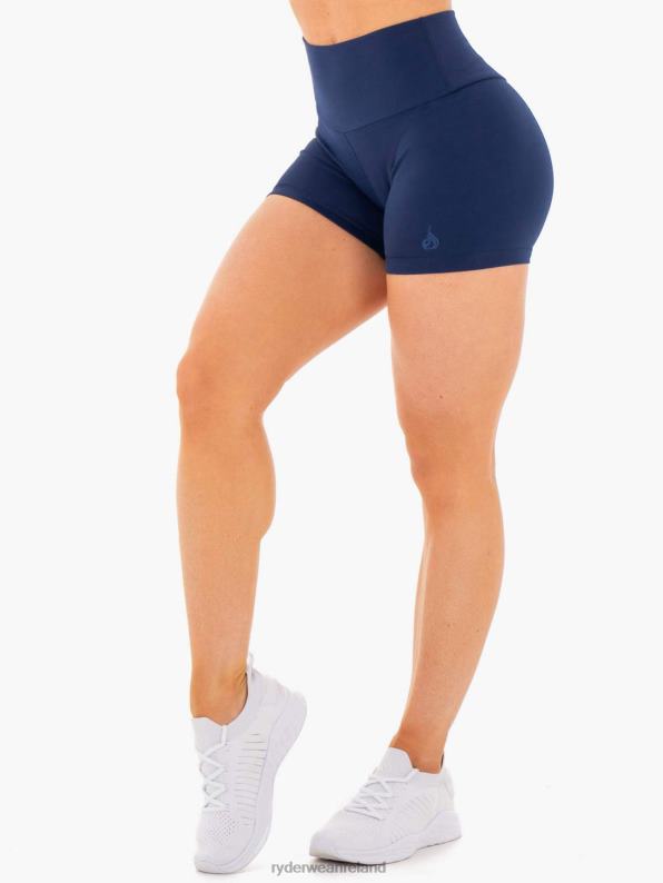Ryderwear Motion High Waisted Shorts Navy Women Clothing 4Z2T704