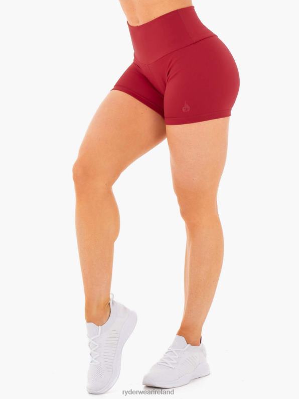 Ryderwear Motion High Waisted Shorts Red Women Clothing 4Z2T699