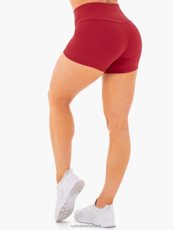 Ryderwear Motion High Waisted Shorts Red Women Clothing 4Z2T699