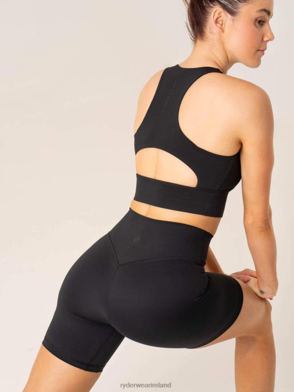 Ryderwear Nkd Arch Mid-Length Shorts Black Women Clothing 4Z2T558