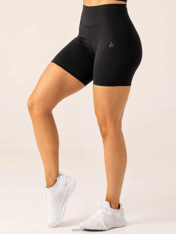 Ryderwear Nkd Arch Mid-Length Shorts Black Women Clothing 4Z2T558