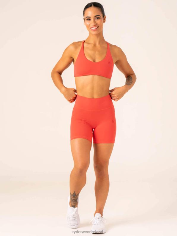 Ryderwear Nkd High Waisted Scrunch Shorts Watermelon Women Clothing 4Z2T546