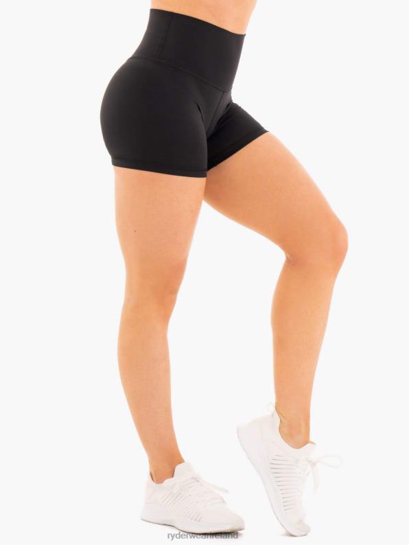 Ryderwear Nkd High Waisted Shorts Black Women Clothing 4Z2T720