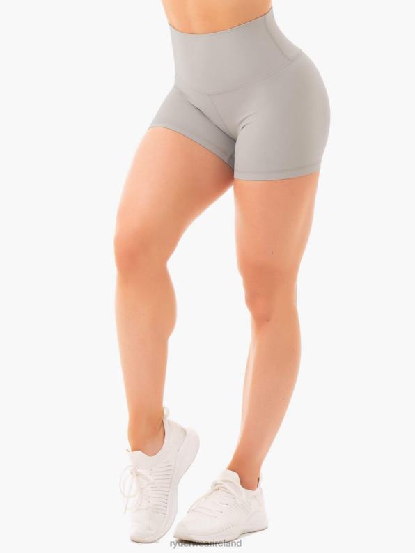 Ryderwear Nkd High Waisted Shorts Grey Women Clothing 4Z2T706