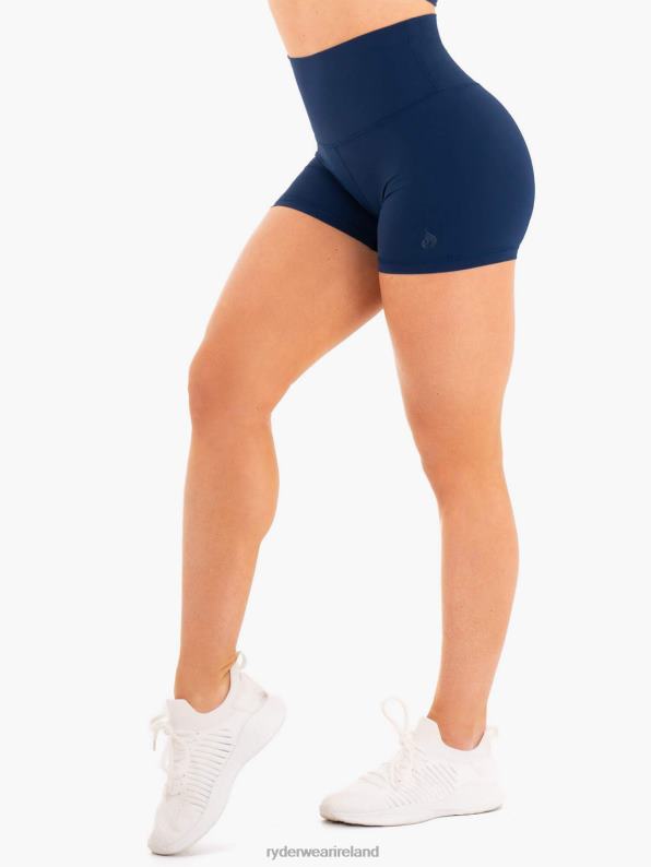 Ryderwear Nkd High Waisted Shorts Navy Women Clothing 4Z2T718