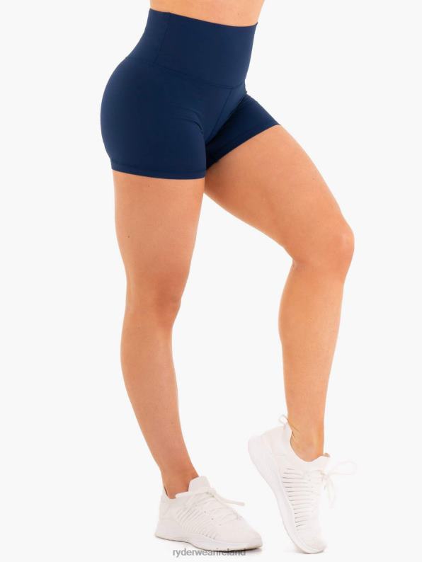 Ryderwear Nkd High Waisted Shorts Navy Women Clothing 4Z2T718