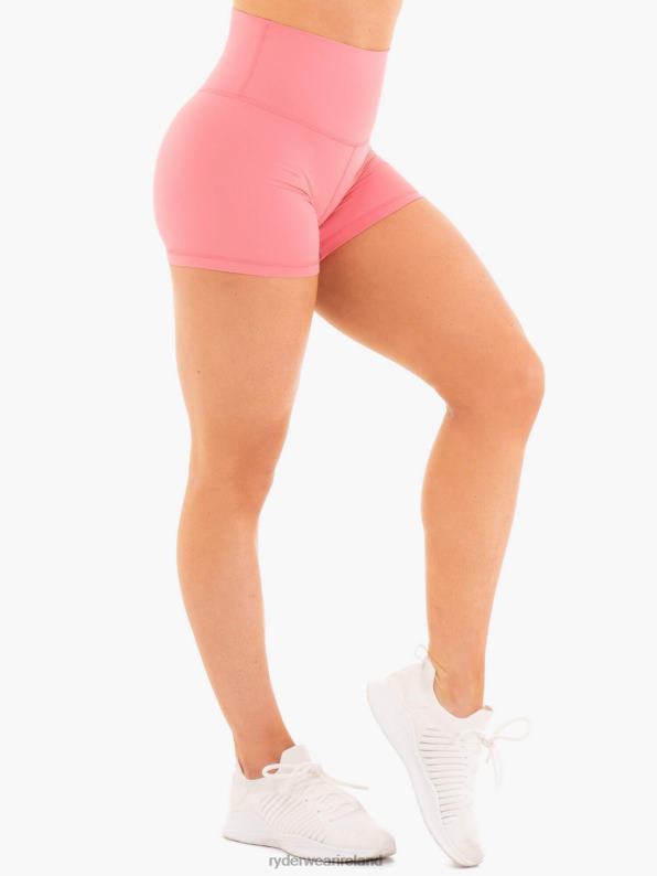 Ryderwear Nkd High Waisted Shorts Rose Women Clothing 4Z2T715
