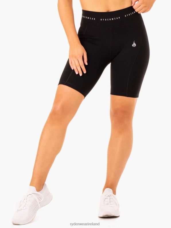 Ryderwear Reflex High Waisted Bike Shorts Black Women Clothing 4Z2T637