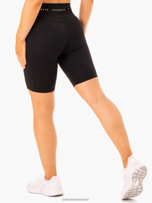 Ryderwear Reflex High Waisted Bike Shorts Black Women Clothing 4Z2T637