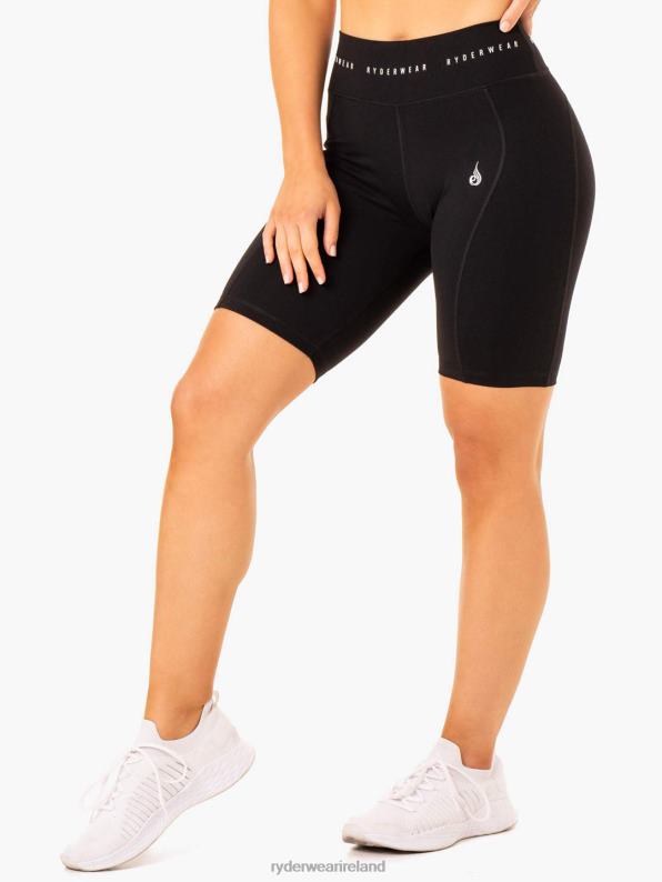 Ryderwear Reflex High Waisted Bike Shorts Black Women Clothing 4Z2T637