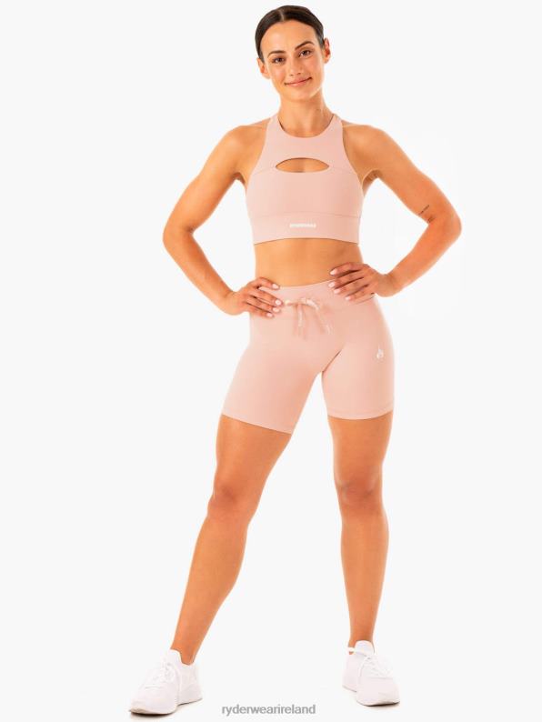 Ryderwear Replay High Waisted Shorts Nude Women Clothing 4Z2T609