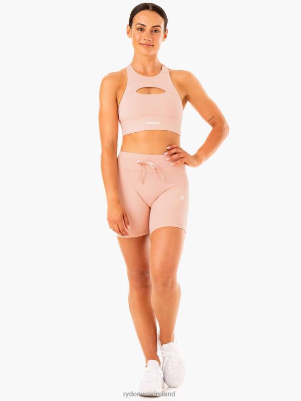 Ryderwear Replay High Waisted Shorts Nude Women Clothing 4Z2T609