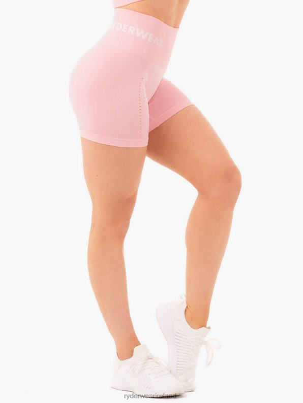 Ryderwear Seamless Staples Shorts Baby Pink Marl Women Clothing 4Z2T712