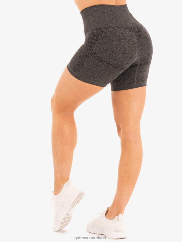 Ryderwear Seamless Staples Shorts Charcoal Marl Women Clothing 4Z2T730
