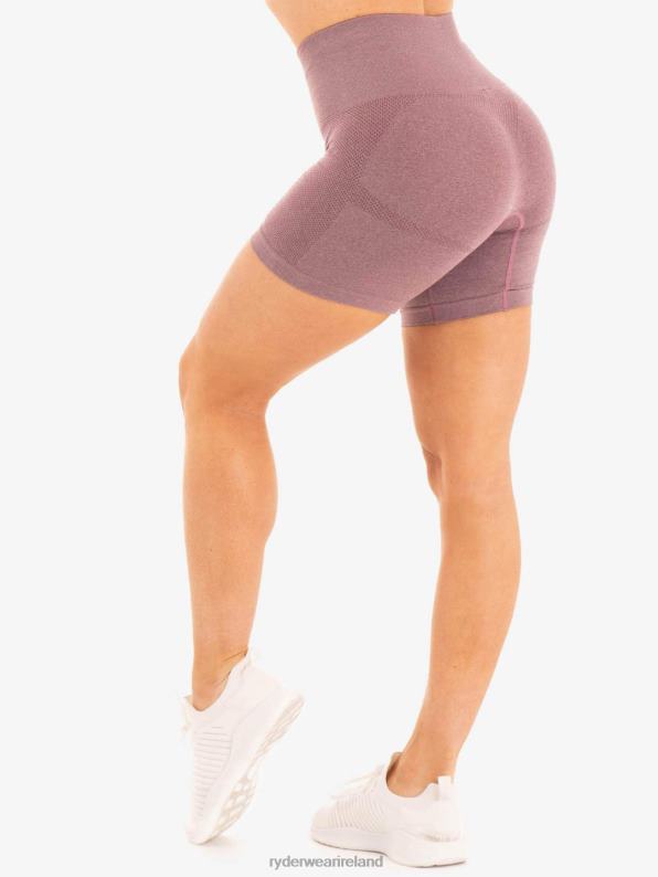 Ryderwear Seamless Staples Shorts Purple Marl Women Clothing 4Z2T729