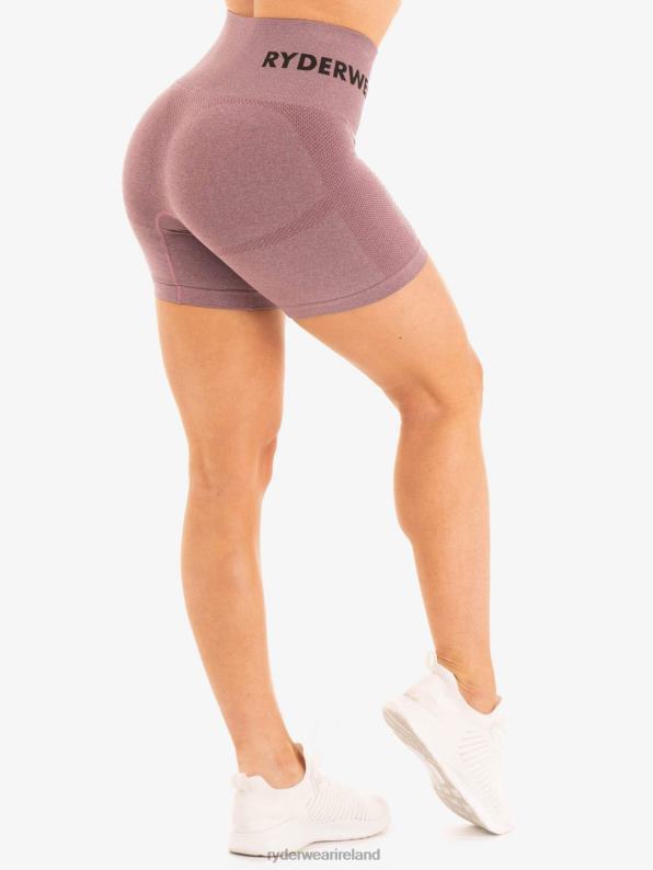 Ryderwear Seamless Staples Shorts Purple Marl Women Clothing 4Z2T729