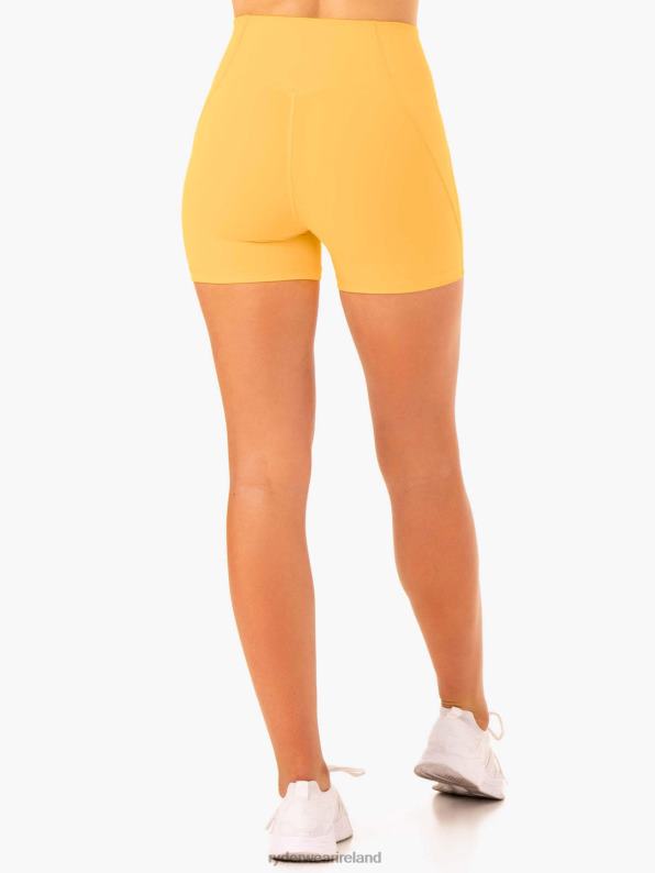Ryderwear Sola High Waisted Shorts Mango Women Clothing 4Z2T651