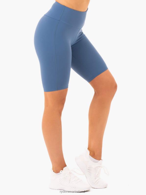 Ryderwear Staples Bike Shorts Steel Blue Women Clothing 4Z2T724