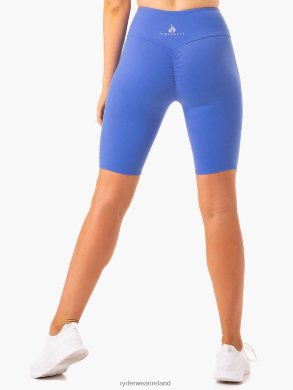 Ryderwear Staples Scrunch Bum Bike Shorts Iris Blue Women Clothing 4Z2T688