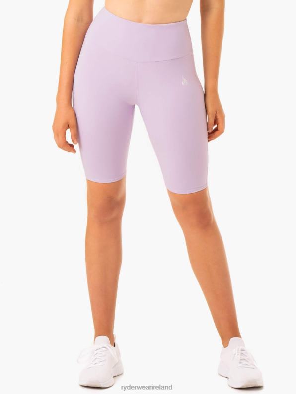 Ryderwear Staples Scrunch Bum Bike Shorts Lilac Women Clothing 4Z2T687