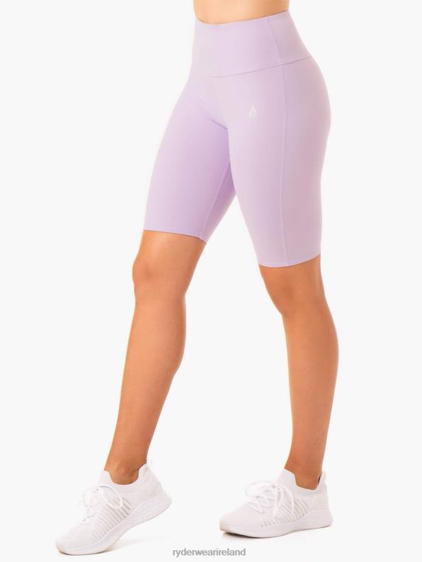 Ryderwear Staples Scrunch Bum Bike Shorts Lilac Women Clothing 4Z2T687