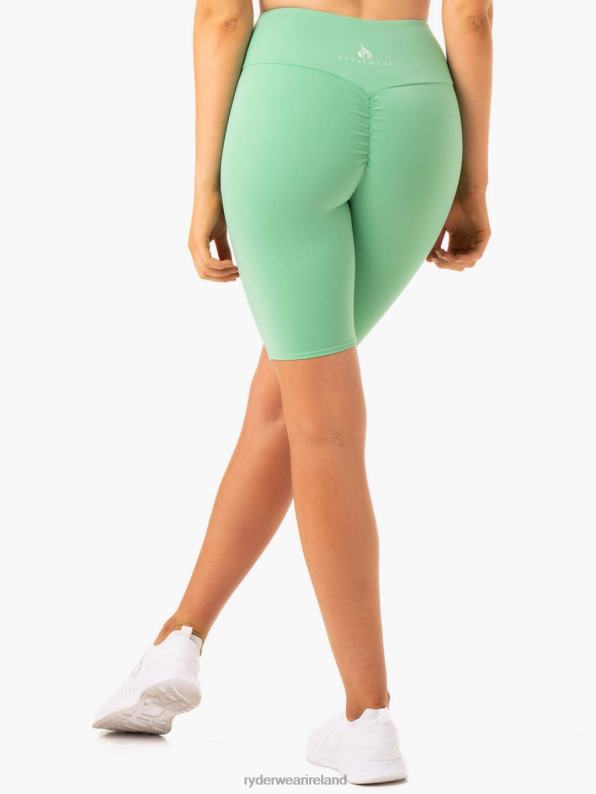 Ryderwear Staples Scrunch Bum Bike Shorts Neomint Women Clothing 4Z2T683