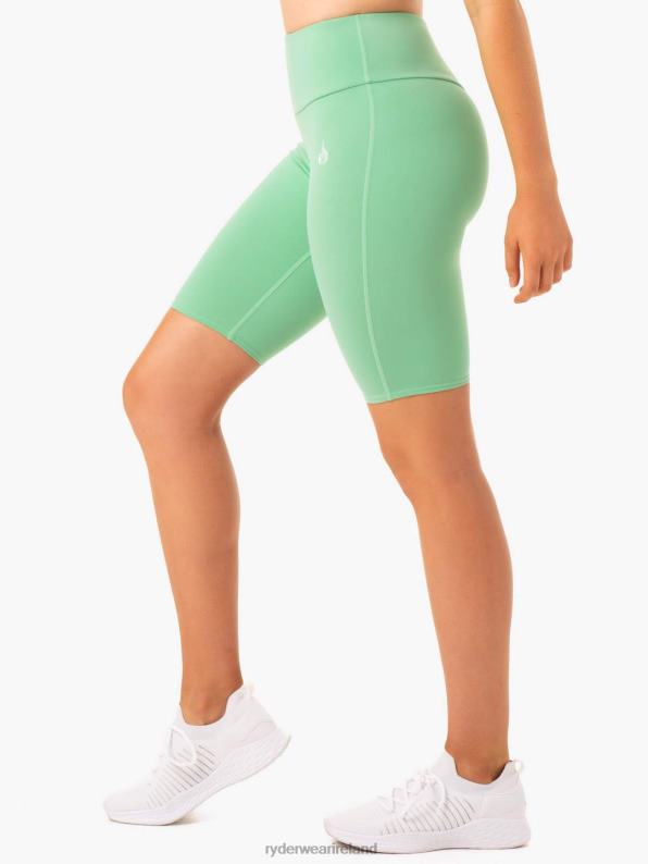Ryderwear Staples Scrunch Bum Bike Shorts Neomint Women Clothing 4Z2T683
