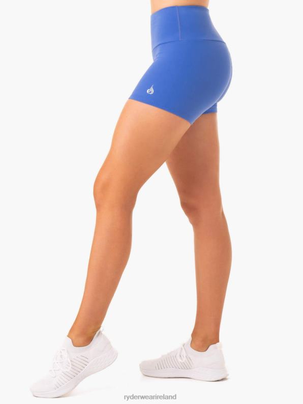 Ryderwear Staples Scrunch Bum Booty Shorts Iris Blue Women Clothing 4Z2T671