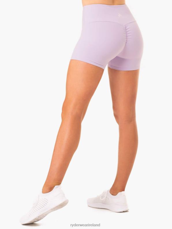 Ryderwear Staples Scrunch Bum Booty Shorts Lilac Women Clothing 4Z2T670