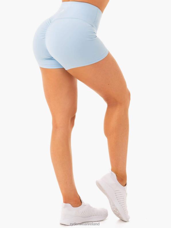 Ryderwear Staples Scrunch Bum Booty Shorts Sky Blue Women Clothing 4Z2T691