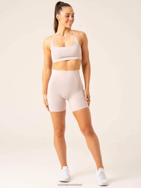 Ryderwear Stride High Waisted Shorts Chalk Women Clothing 4Z2T548