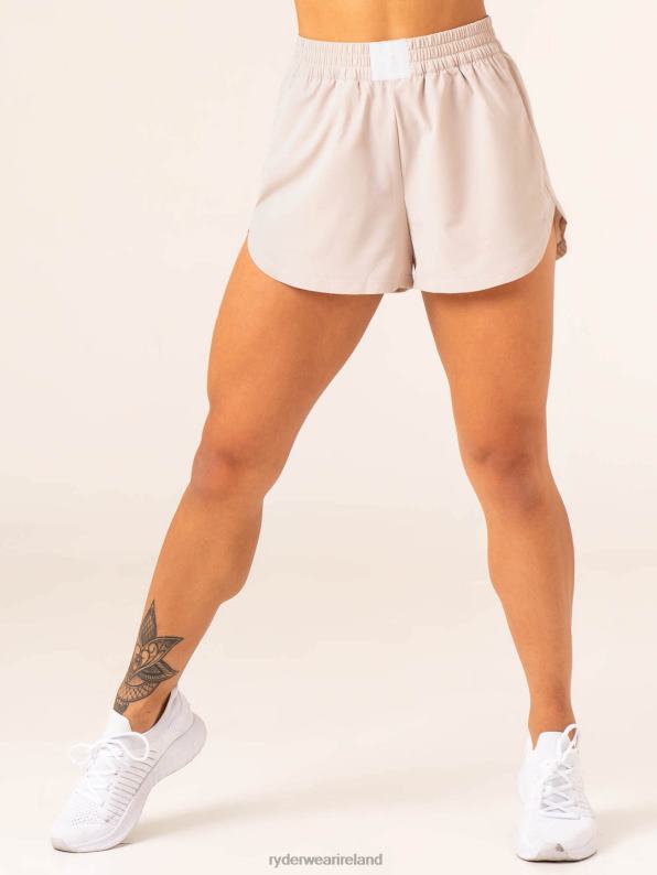 Ryderwear Stride Training Short Chalk Women Clothing 4Z2T552