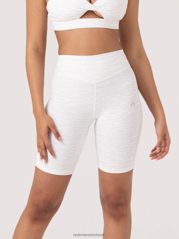 Ryderwear Transform Mid Length Shorts White Zebra Women Clothing 4Z2T585